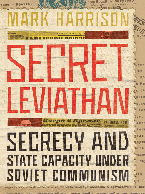 Title details for Secret Leviathan by Mark Harrison - Available